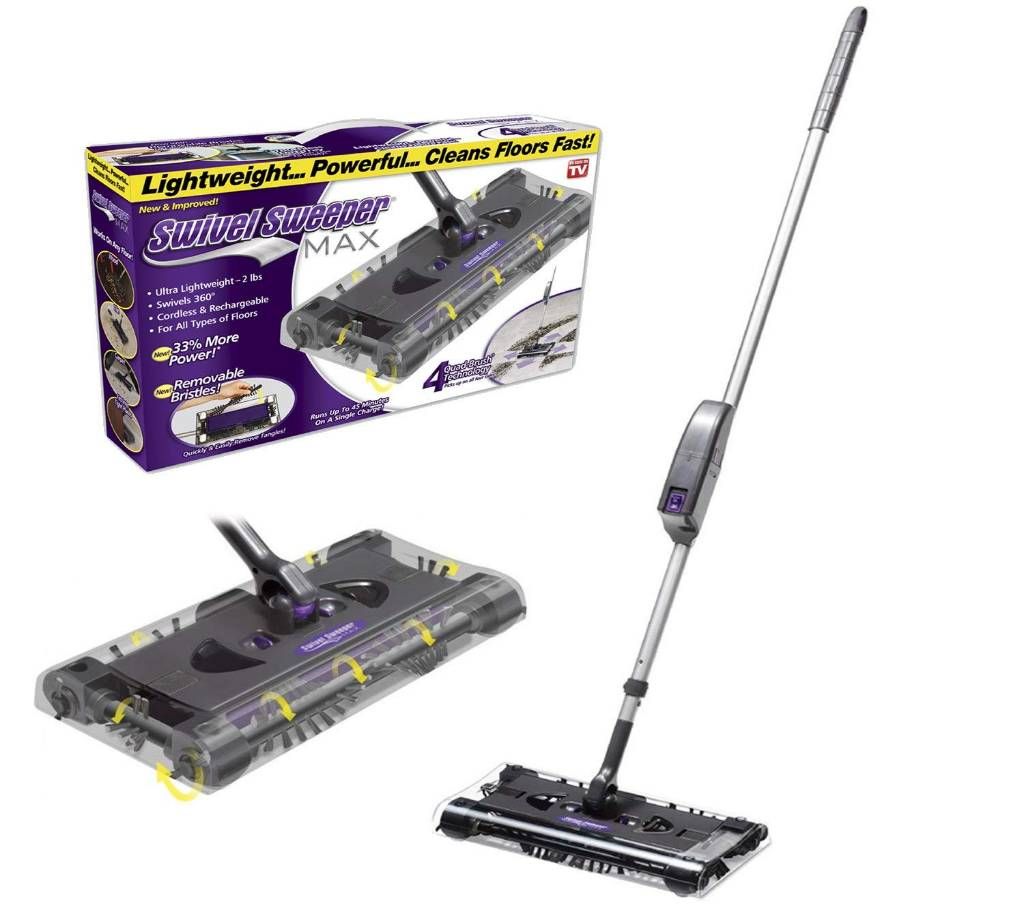 Manual Room Cleaner Swivel Sweeper