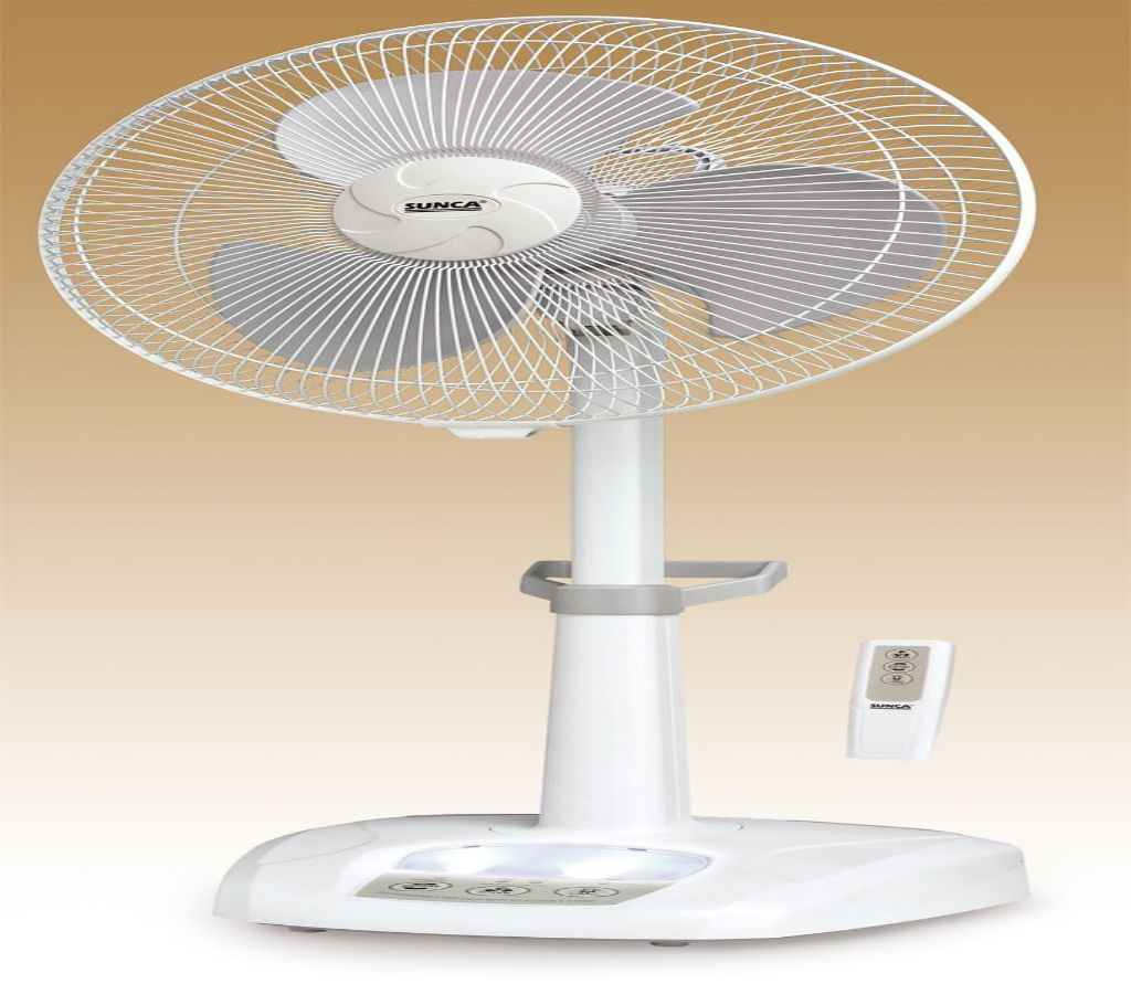 Rechargeable SUNCA 16 AC/DC stand Fan with Remote