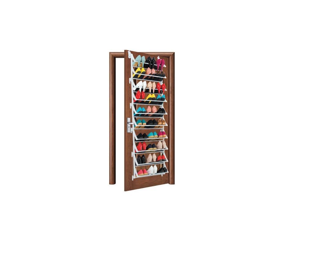 24 pr over door shoe rack