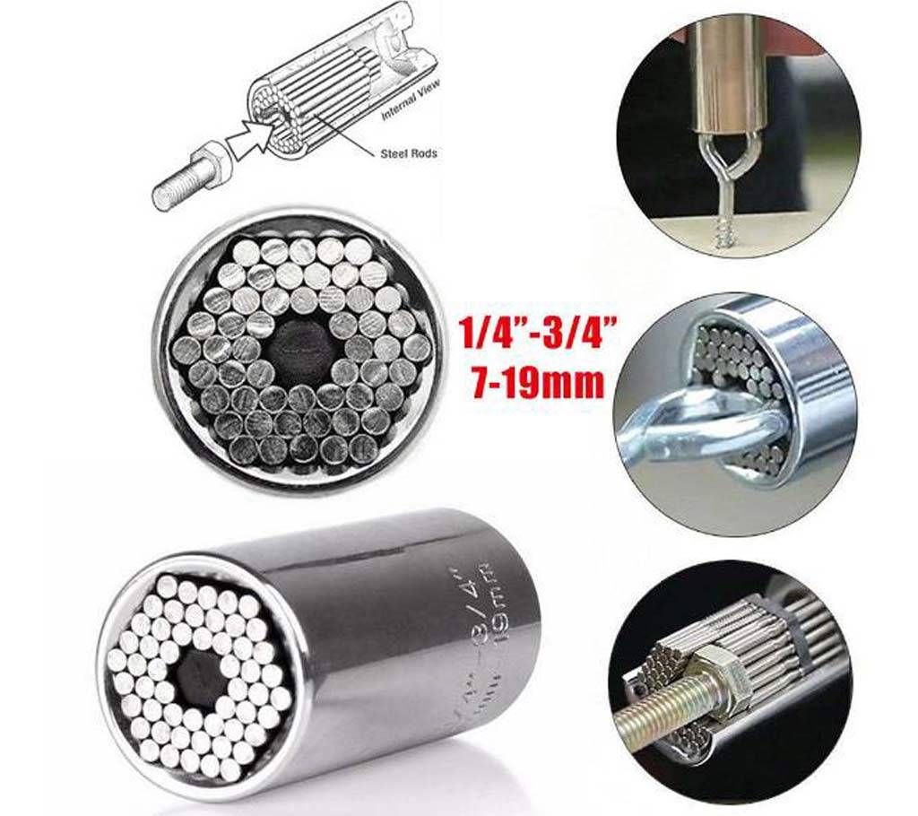 Automatic Steel Wrench Bushing Set 7-19mm