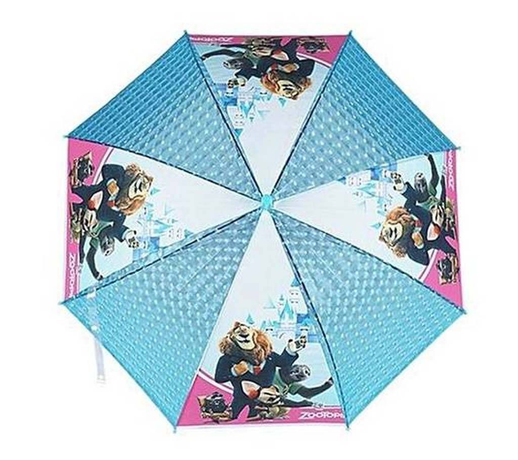 Sky Blue Kids Umbrella