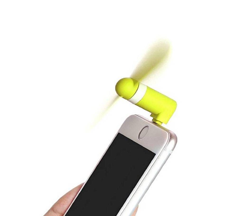 Portable Micro USB Fan For Mobile Use