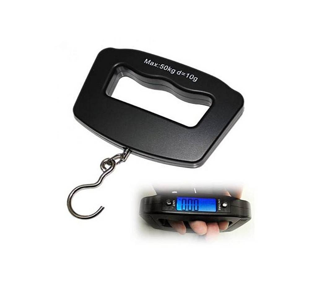 Electric Luggage Scale 50 KG - Black