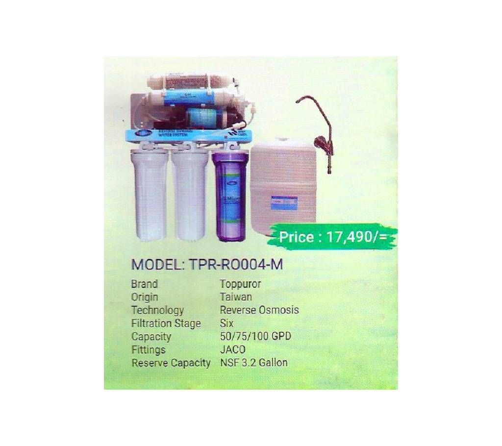 Toppuror TPR-RO004-M water Purifier