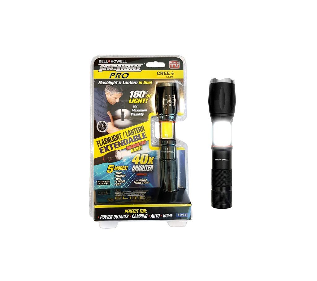Bell+Howell TACLIGHT PRO Flashlight & Lantern in one
