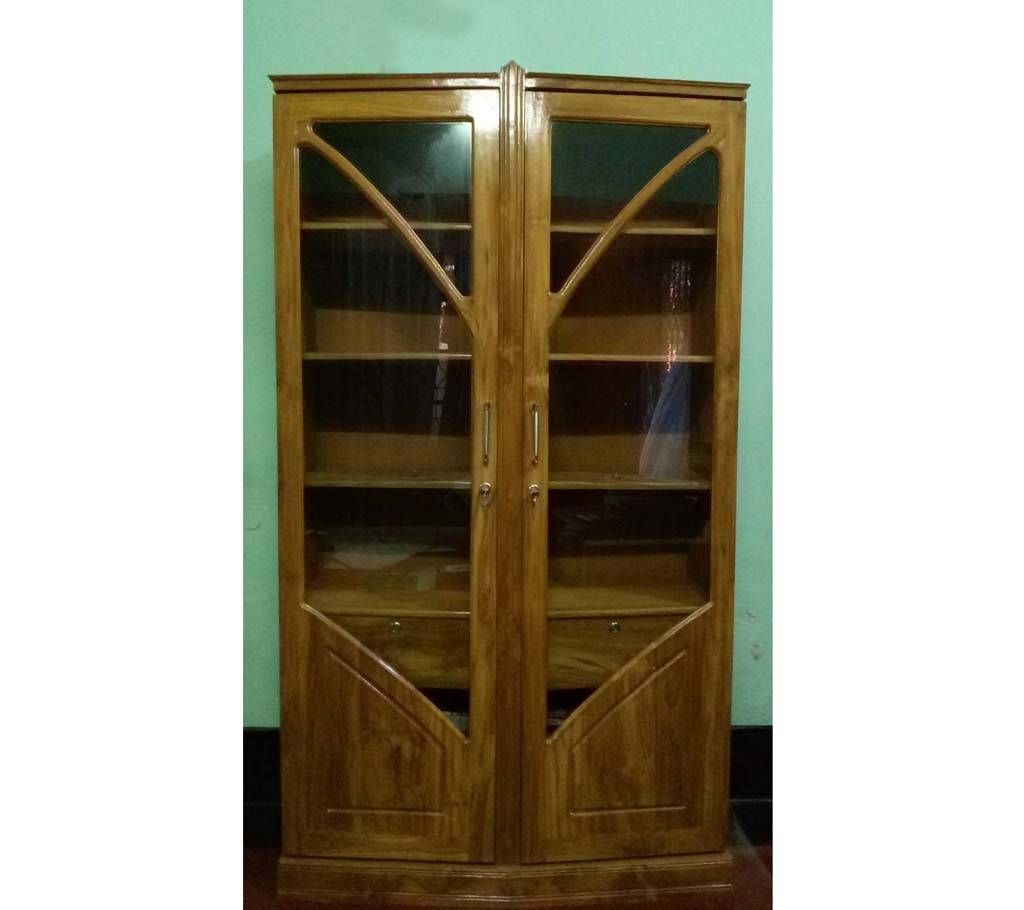 Teak Segun Wooden Book Shelf
