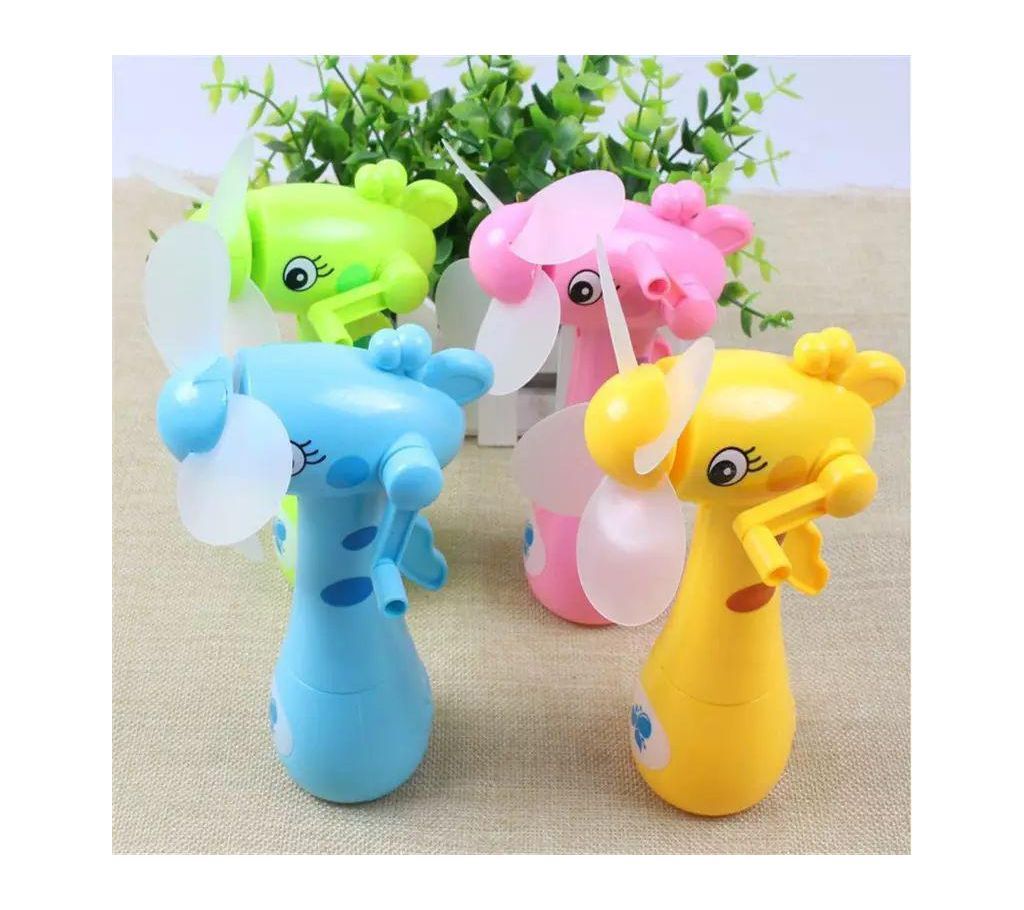 Hand fan water spray with Good smell system-1Pc