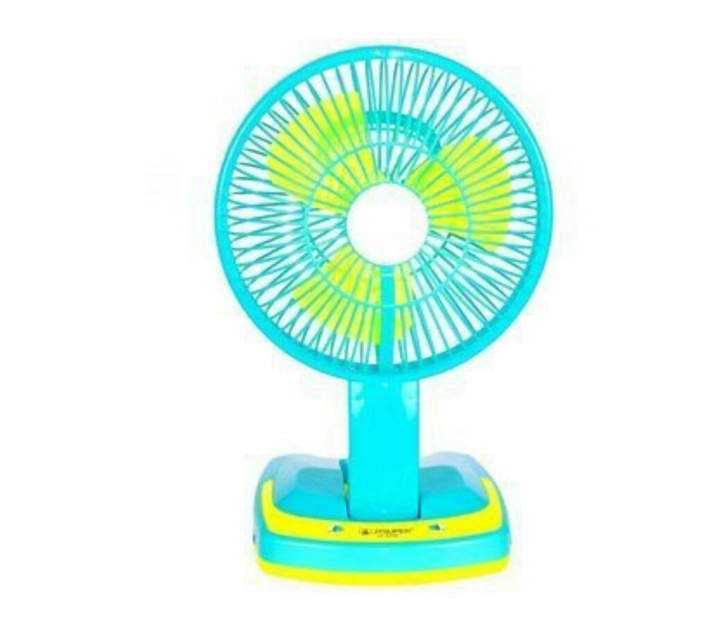 Portable Fan with LED Light