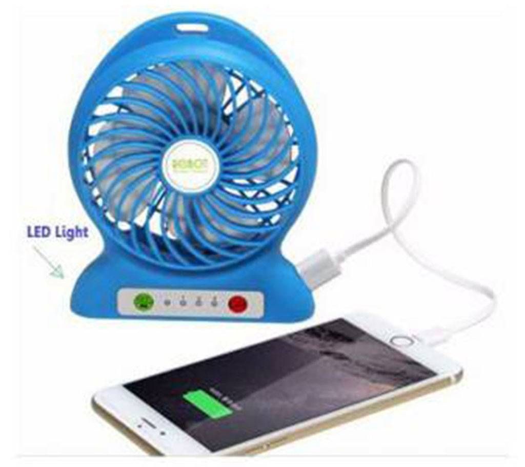 ZDL-F68 mini rechargeable fan cum power bank 