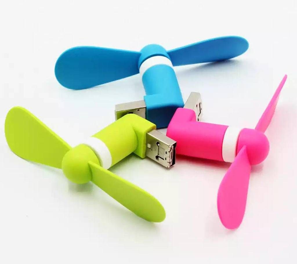 Mini USb+ OTG Fan ( 2 in 1)