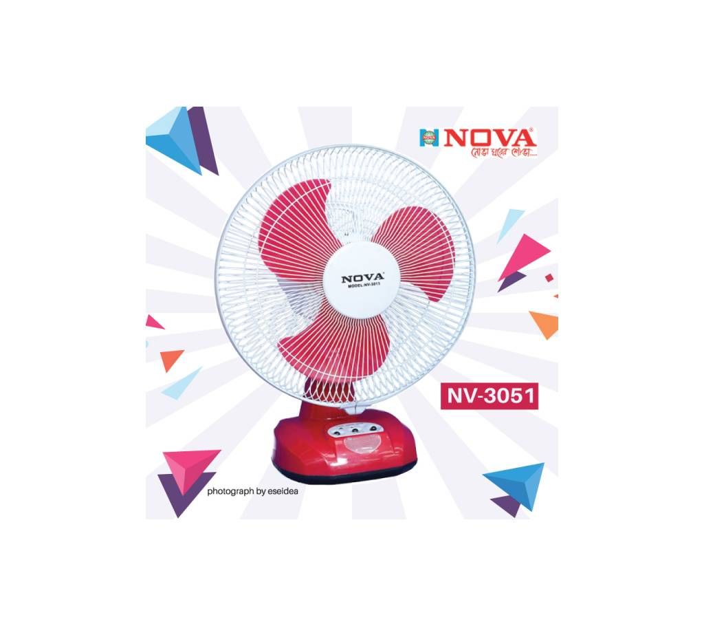 Nova NV-3051 (12”) Rechargeable Fan