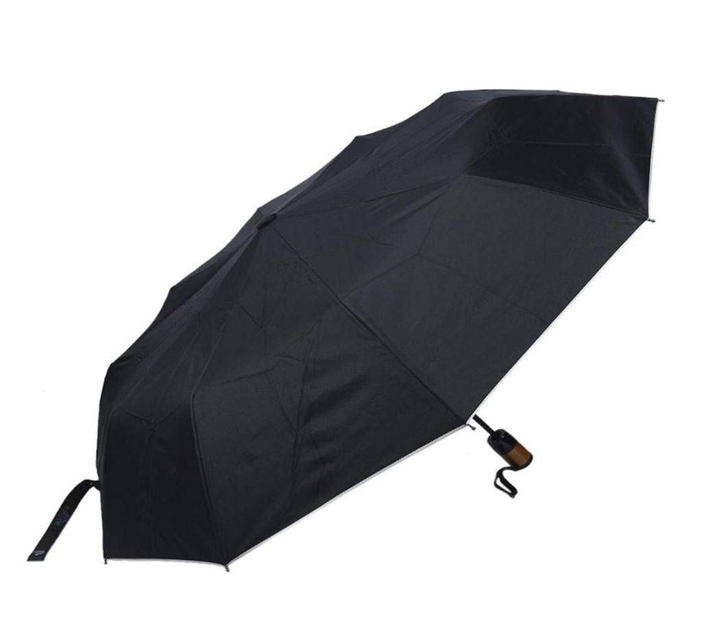 Sankars auto open umbrella (10 shik) black
