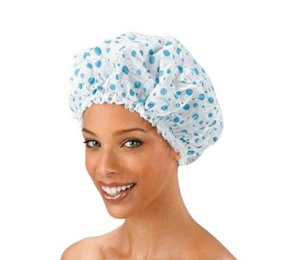 Multi Color Pack Of 3 Terry Lined Shower Cap