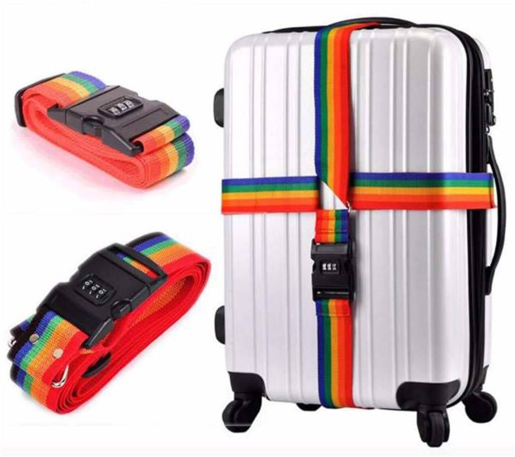 Travel luggage strap Adjustable Strong Nylon cross