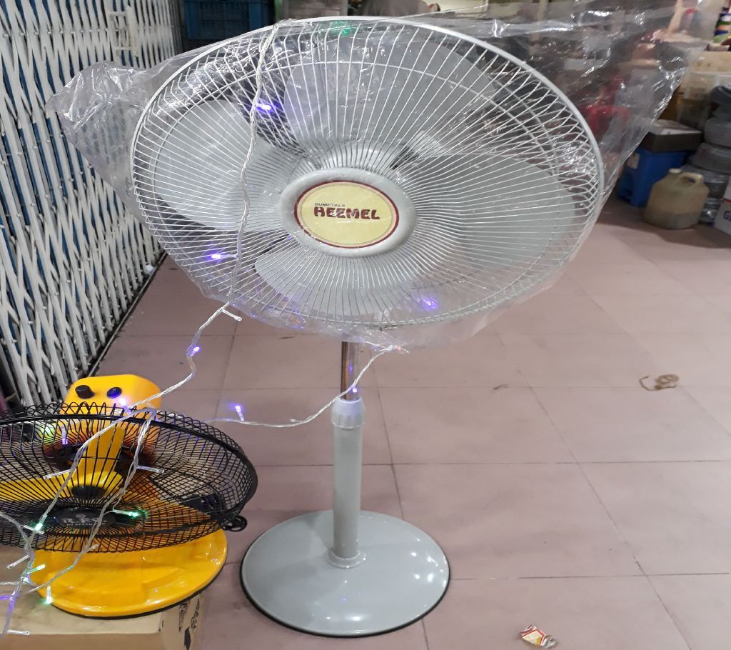 High Speed 16"HEEMEL Stand Fan Aluminum Blades