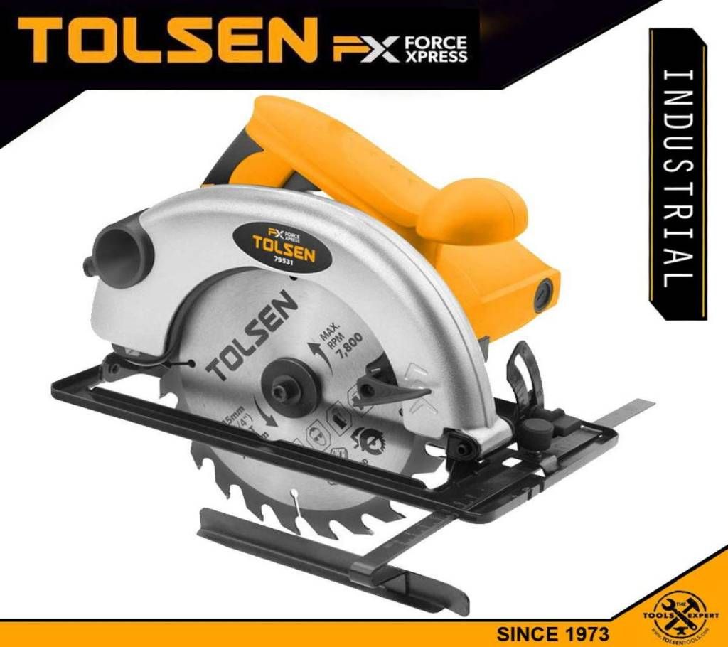 Tolsen Industrial Circular Saw 185mm (1200W) FX Series 79531