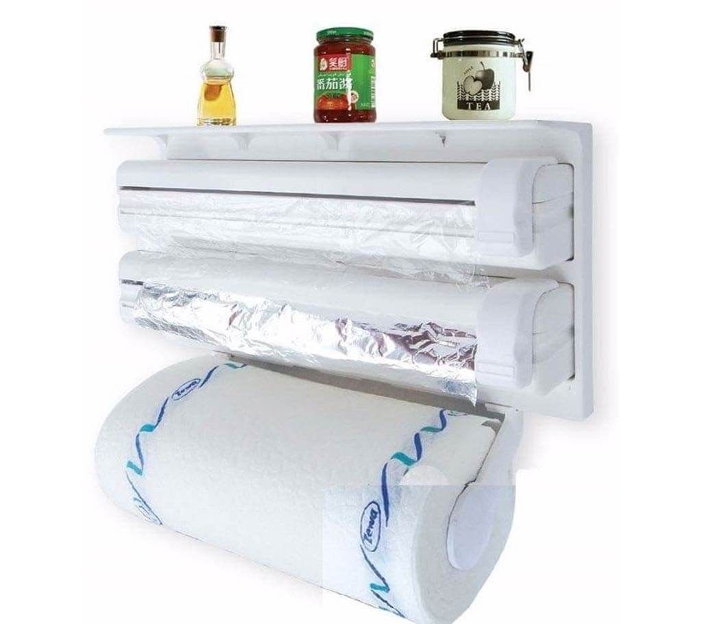 3 in 1 tissue roll dispenser