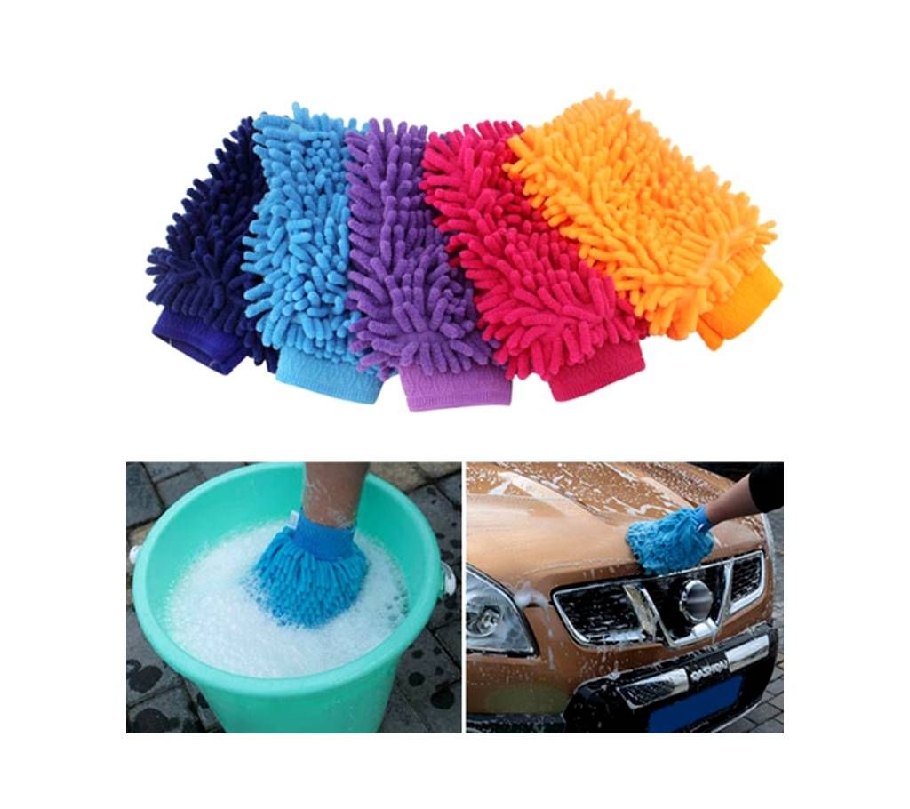 Microfiber Car Motorcycle Washer Car Care Cleaning
