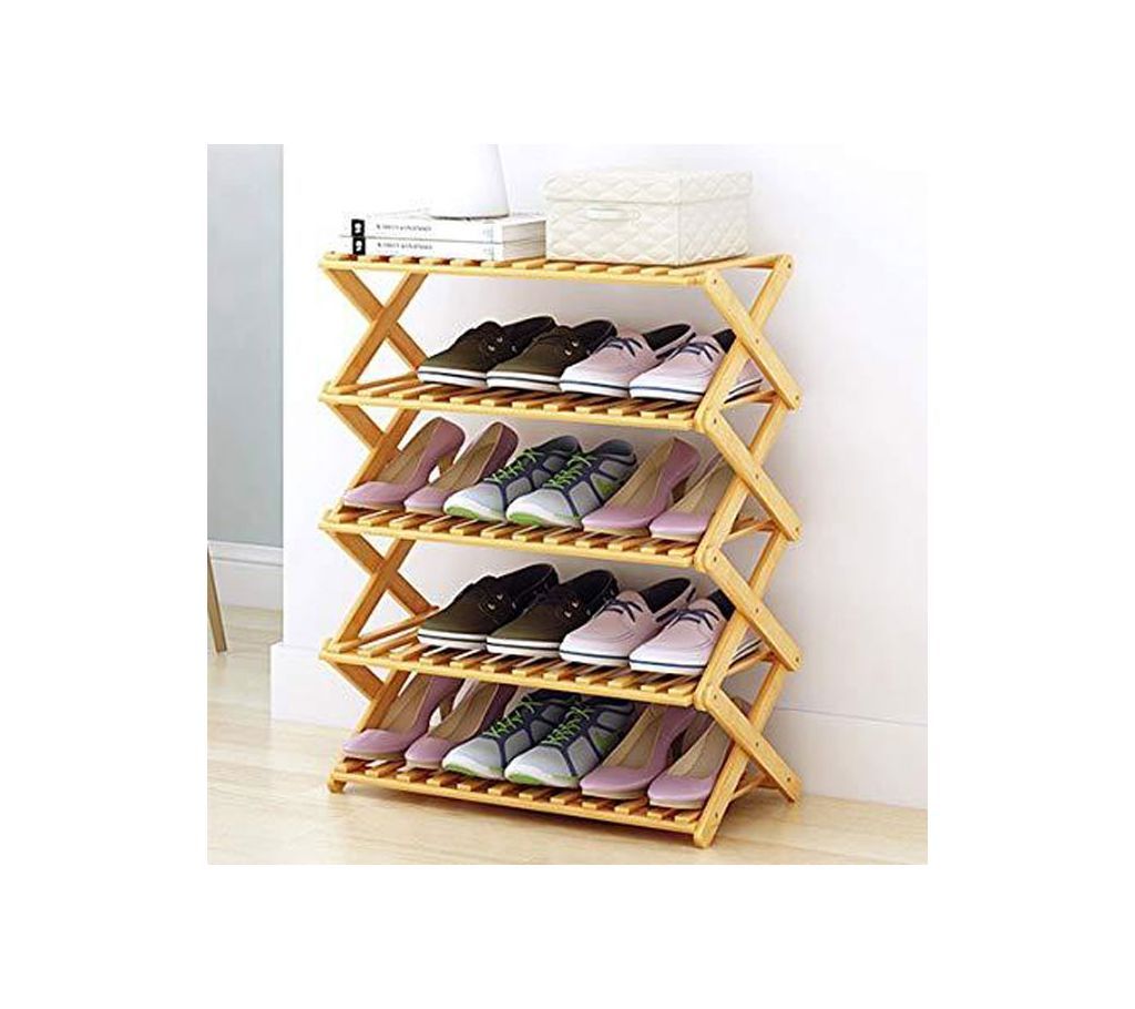 Portable 5 Tier Shoe Rack