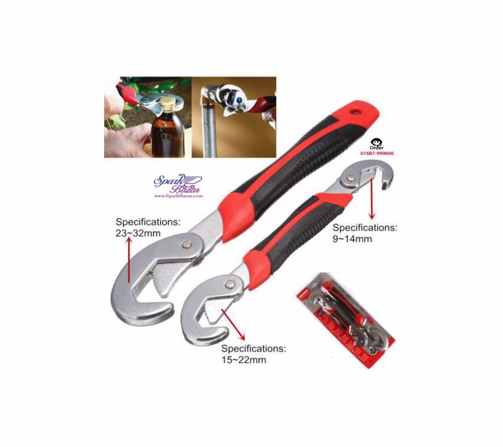 Snap & Grip Adjustable spanner