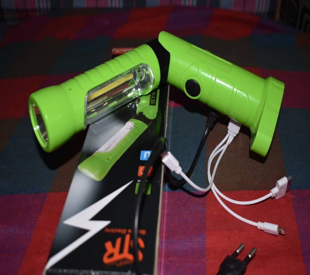 Rechargeable Torch/Table Light/Power Bank.