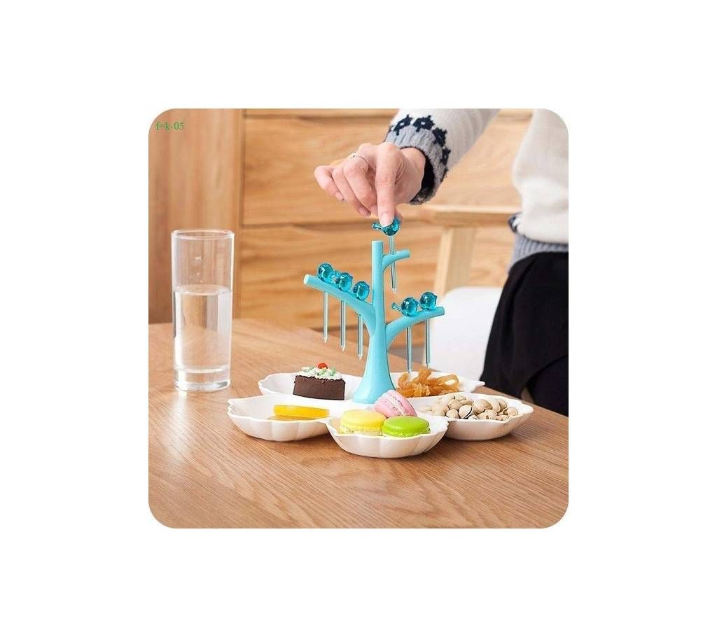 Fruit Fork set, Fruit plate set- k-05