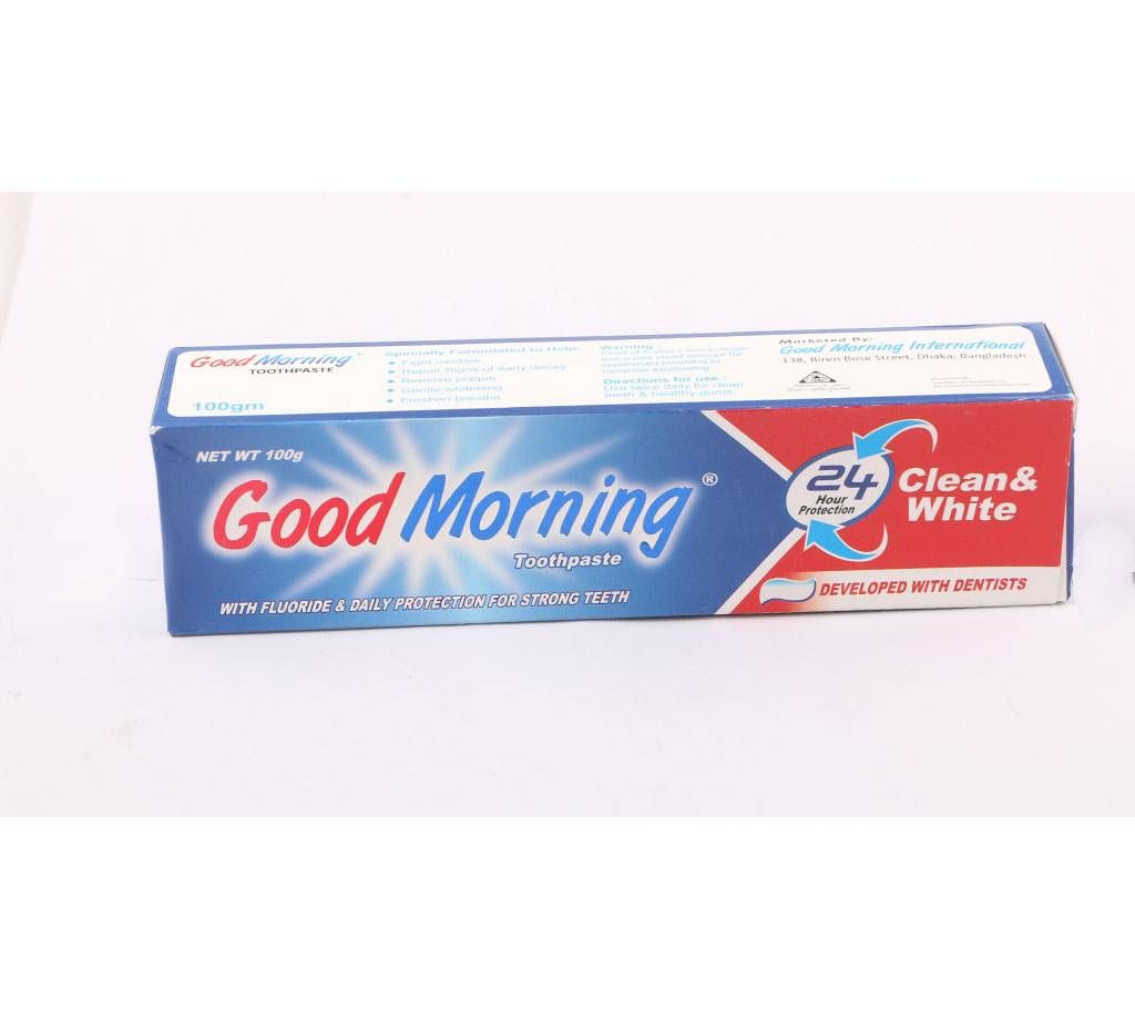 Good Morning Toothpaste (one pc Tooth Brush Free)