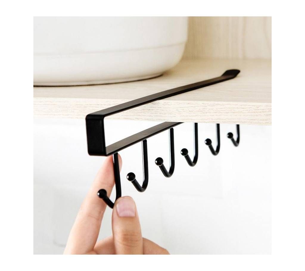 Kitchen Utensil Hooks ,Towel Hanger Mug Cups Rag Storage