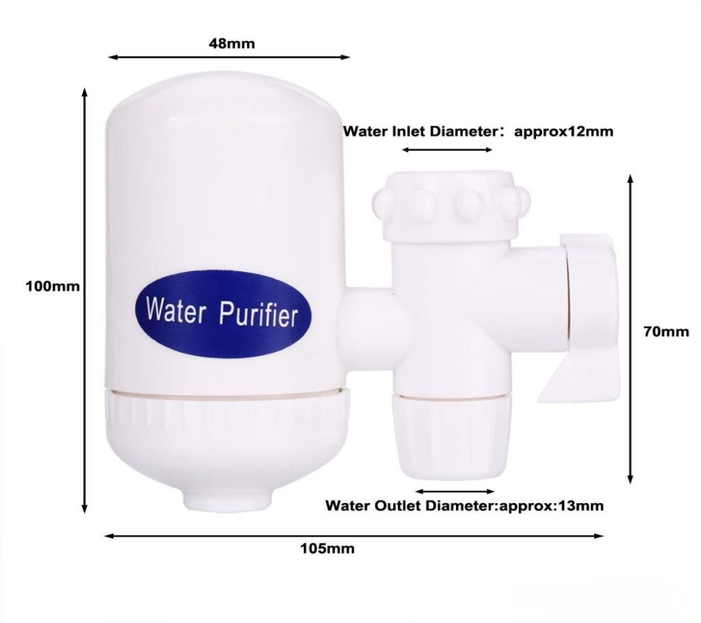 Mini Water Purifier With Ceramic Cartridge Filter