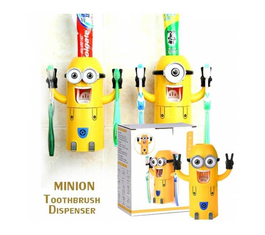Child & Mom Minion Toothpaste Dispenser