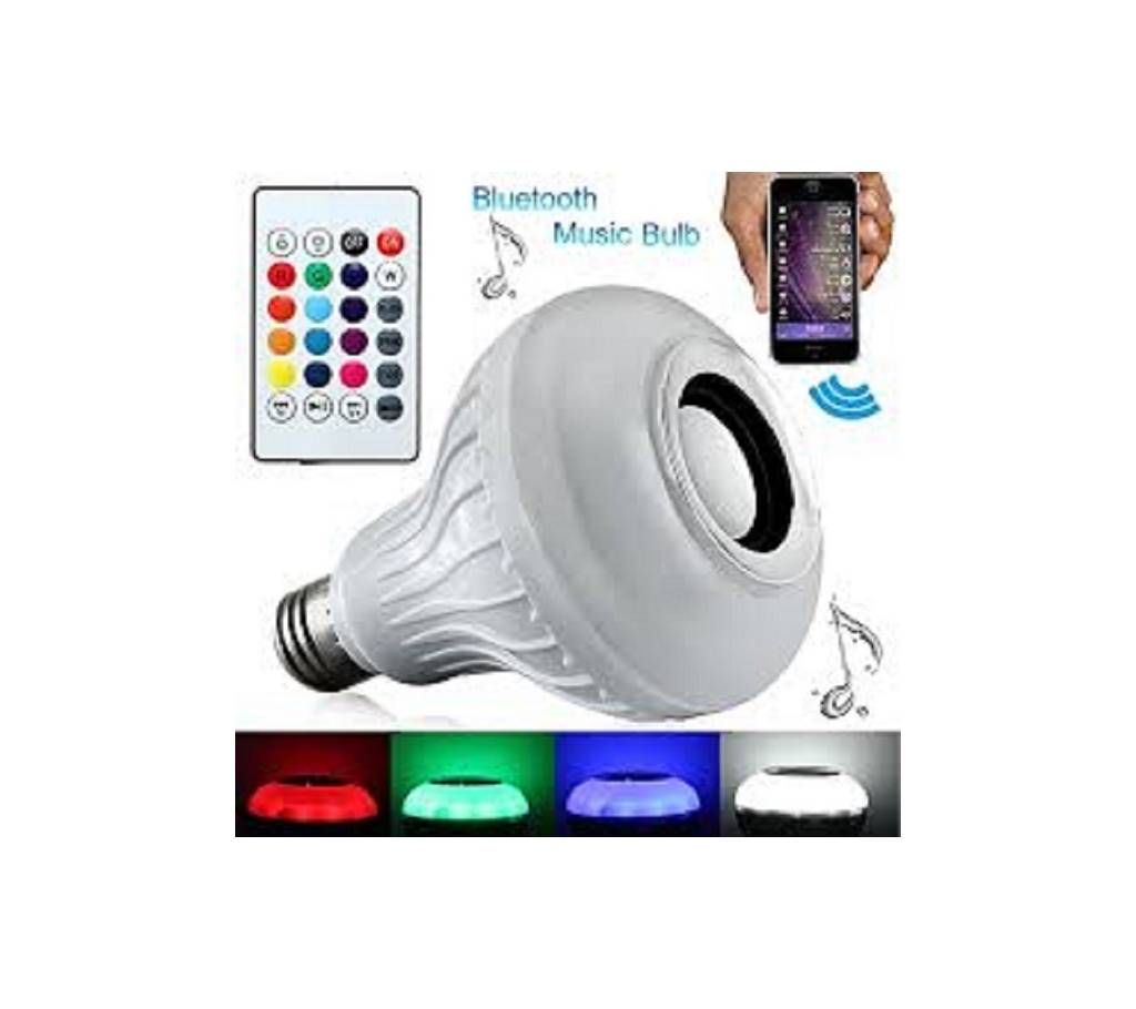 E27 Bluetooth Music LED Light With Remote Control