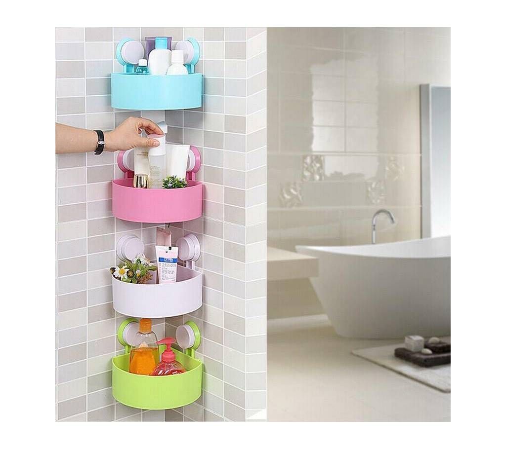 Triangle bathroom corner shelves (4 pcs)