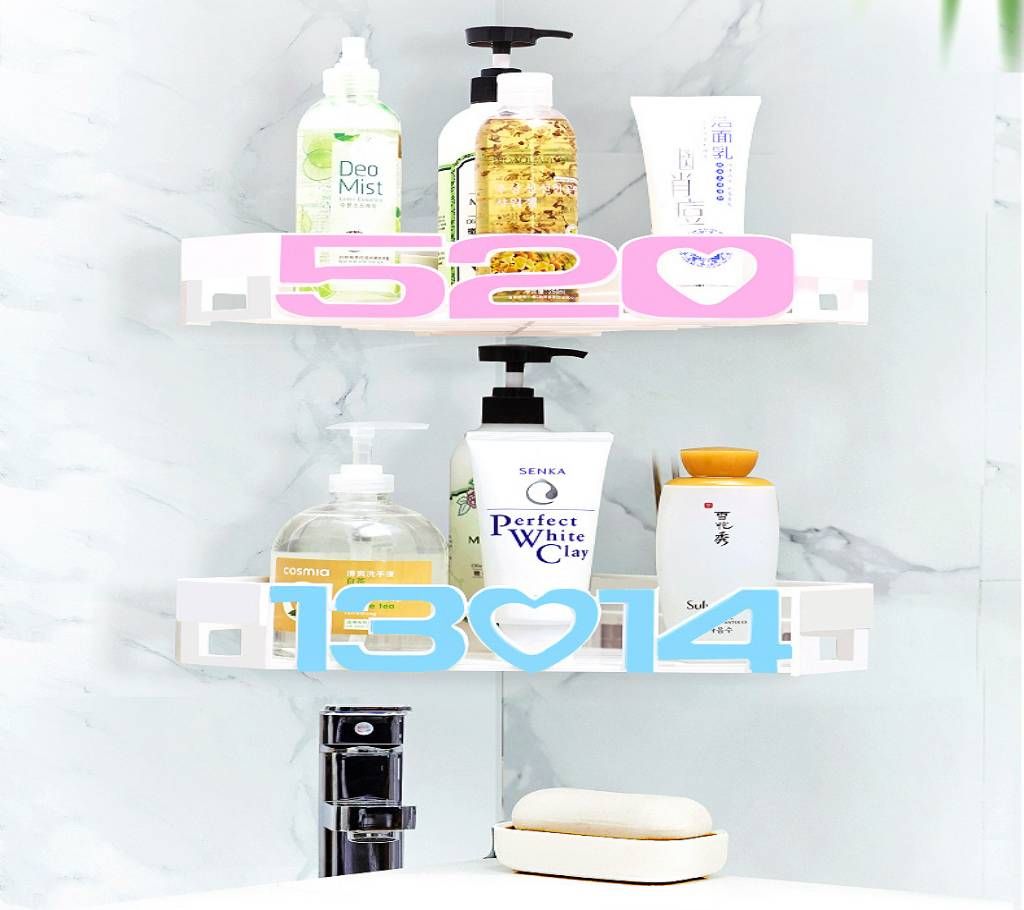 Bathroom Wall-mounted Storage Shelf