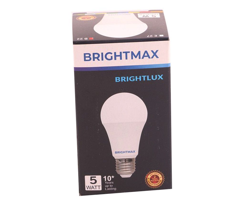 Brightmax LED BULB 5W 2 PCS