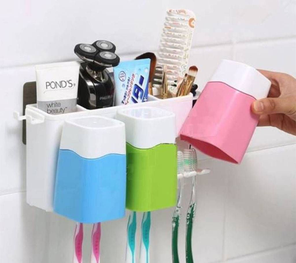 Toothbrush Combination Holder