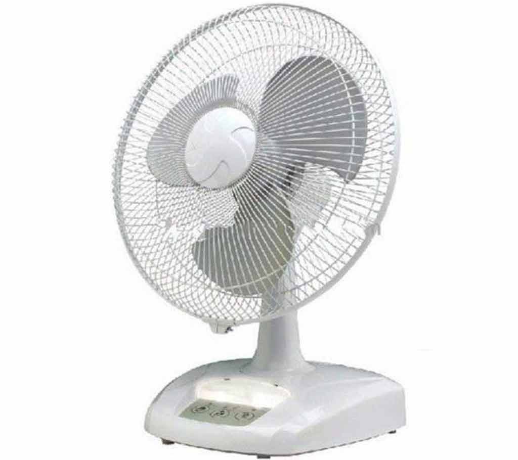 Sunca rechargeable table fan with light 