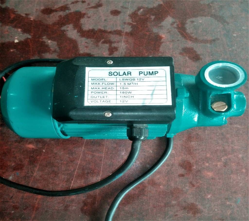 Battery/Solar Operated Water Pump Set-12 Volt.