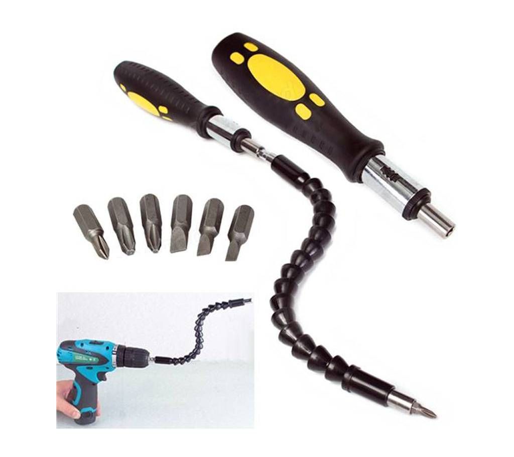Multifunction Snake Drill Bit Extender