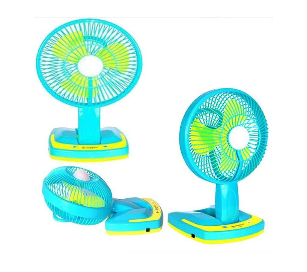 2 in 1 Rechargeable Mini Fan Plus Led Light