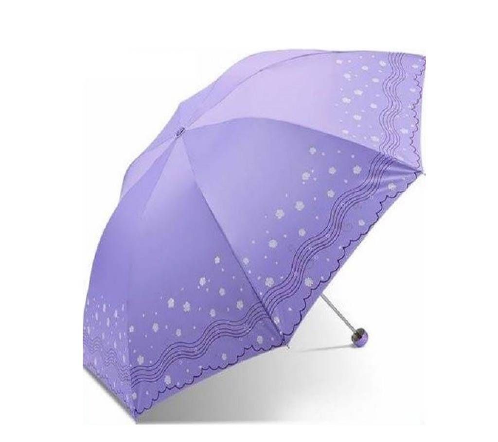 Folding Umbrella Purple  711  MOJ
