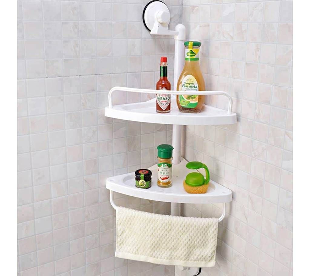 2 Pieces set Bathroom Shelves