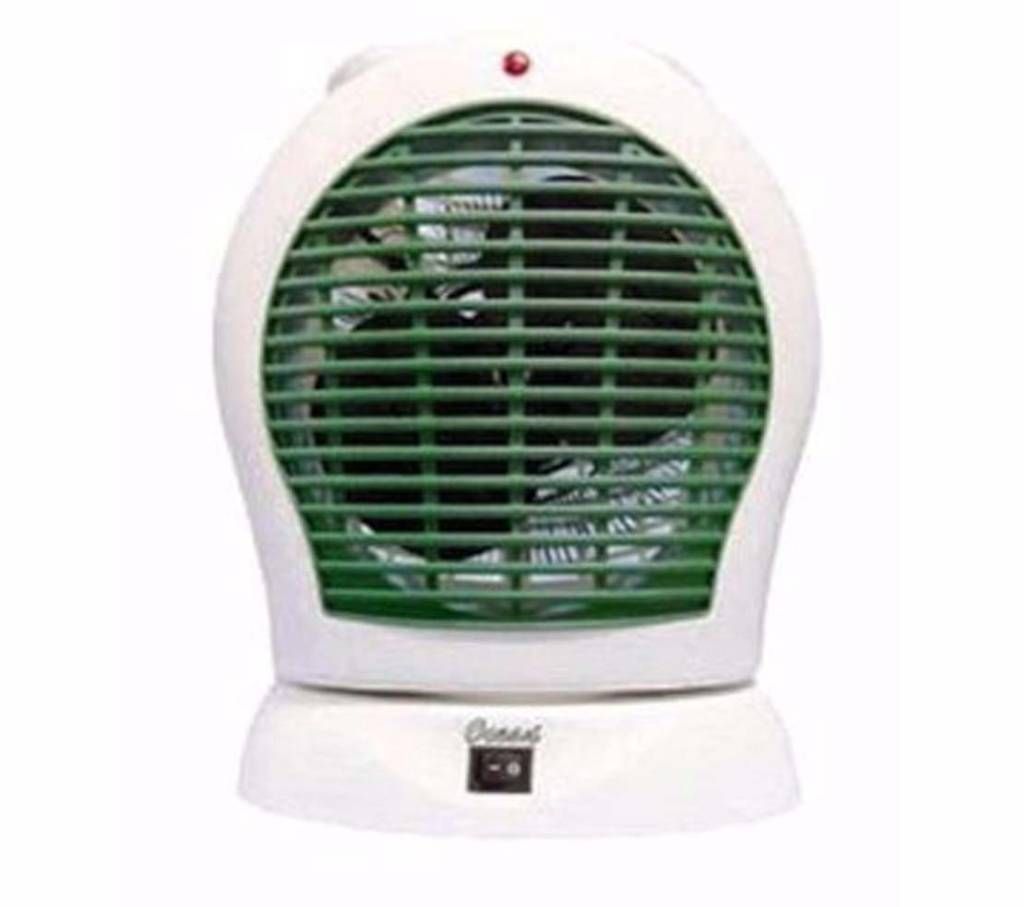 Room heater moving fan 