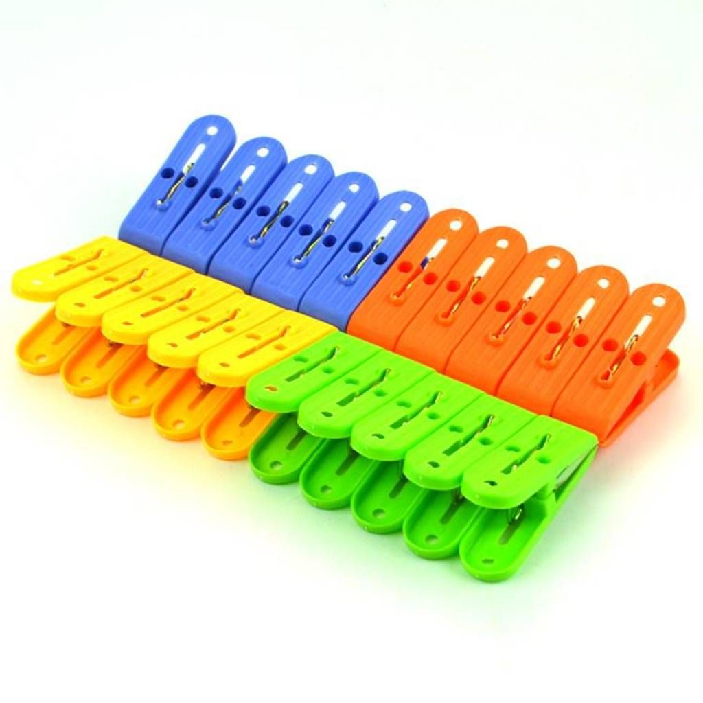 Plastic clothe drying clip