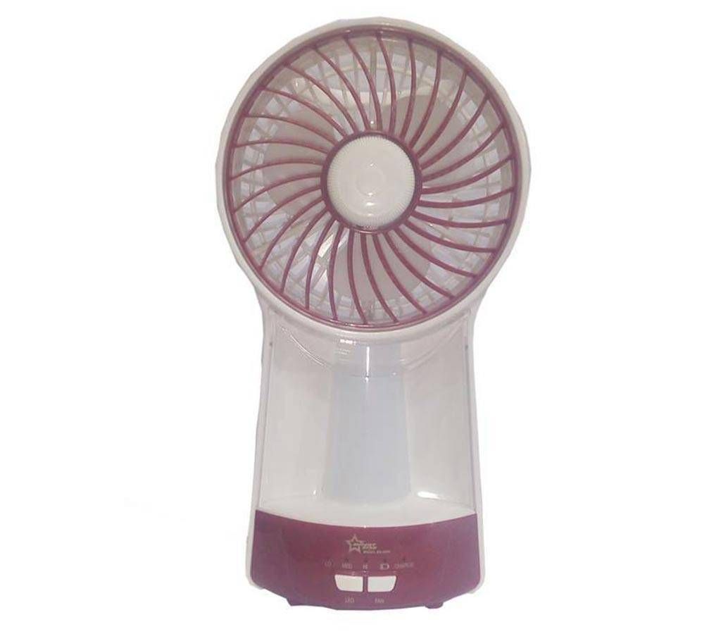 Bright Star AC-DC Rechargeable Mini Fan