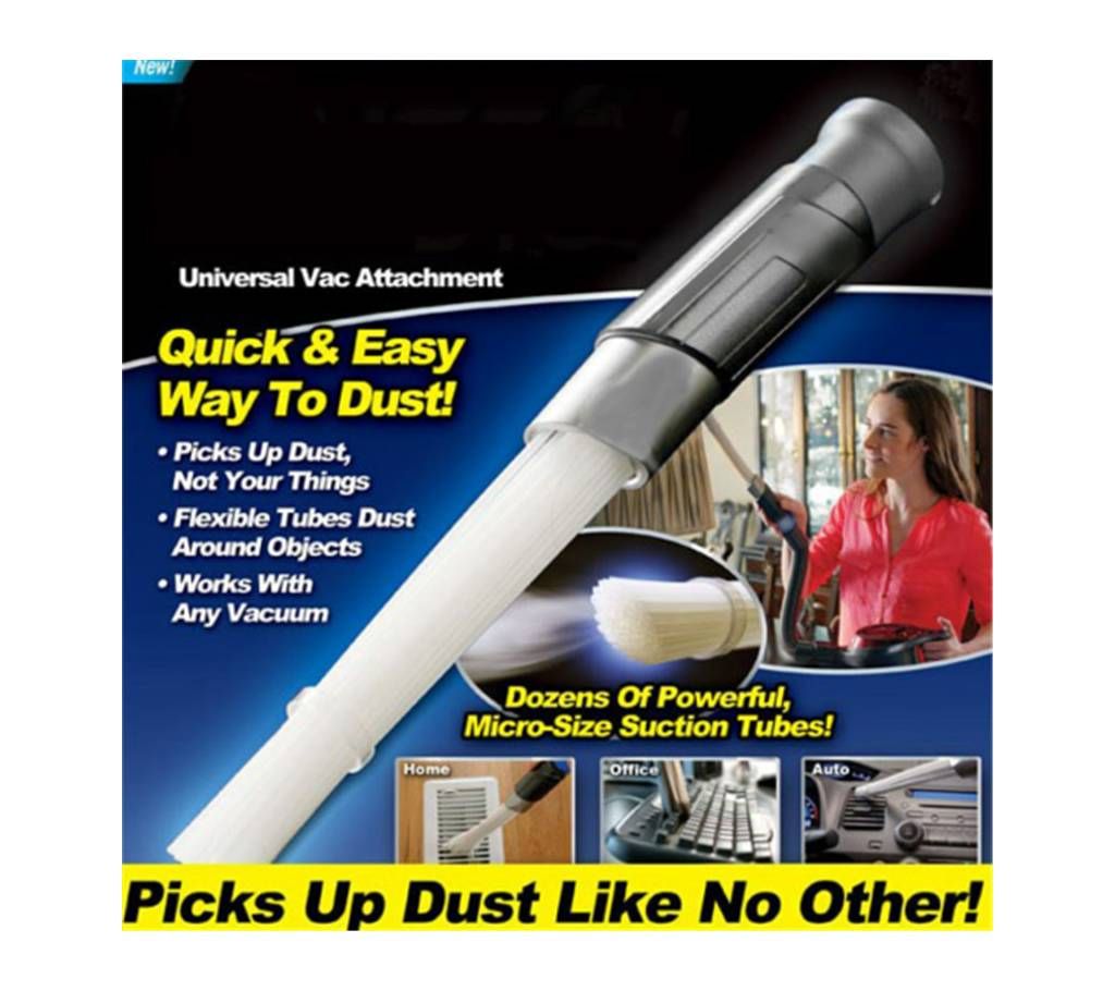 Dust Daddy - Brush Cleaner Dust Remover Universal Vacuum Attachment