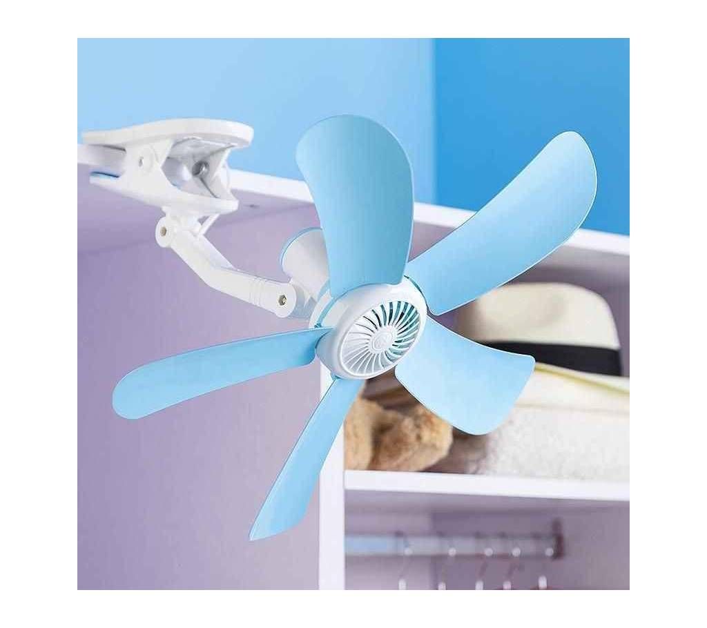 Electric Clip Cooler Fan Multi-functional Hanging Folder Wall Table Fan