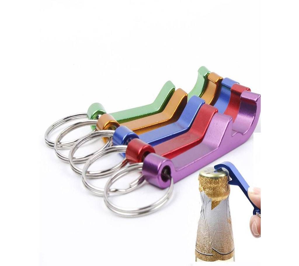 Can Opener Key Ring Non-slip Manual Twist Cap Bottle Launcher Opener Kitchen Gadget Screw Cap Jar Bottle Opener 1 pc