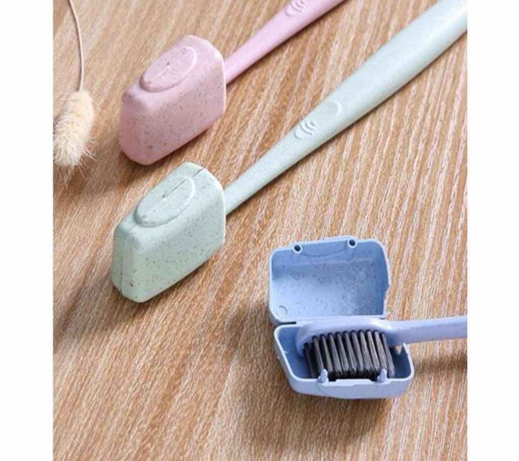 4Pcs Candy Portable Toothbrush Germproof Cover Case