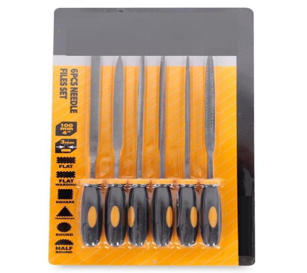 Mini Files Metal Filing Rasp Needle File 6pcs