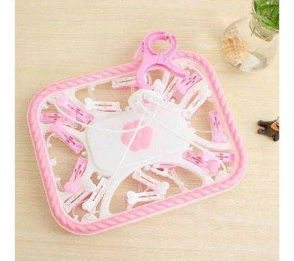 Round Plastic Cloth Drying Hanger 